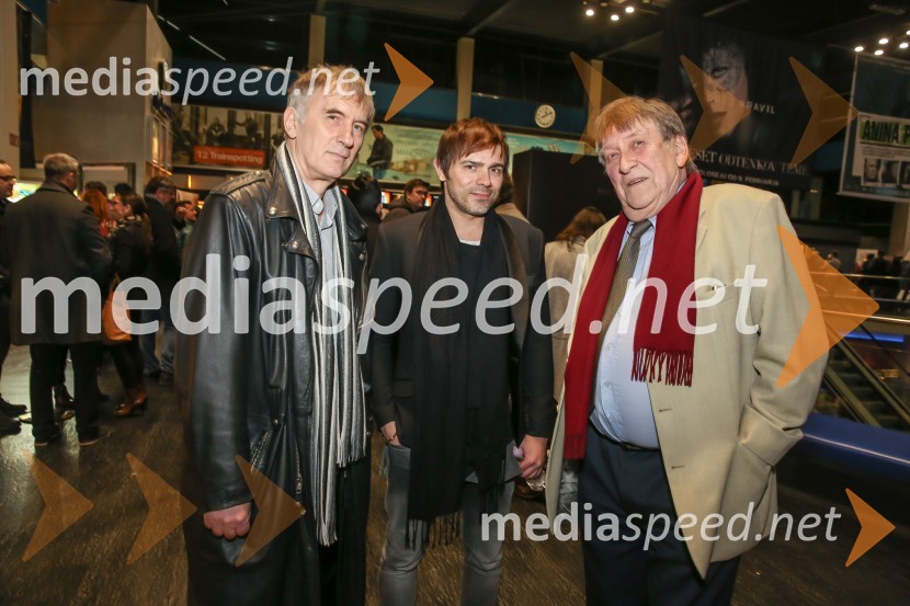  Jonas Žnidaršič, igralec;  Lado Bizovičar, igralec;  Marcel Buh, scenarist in izvršni producentAnina provizija, premiera filma