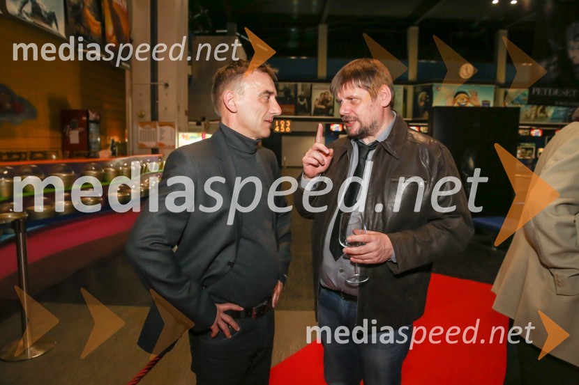  Robert Prebil, igralec;  Igor Šmid, režiserAnina provizija, premiera filma