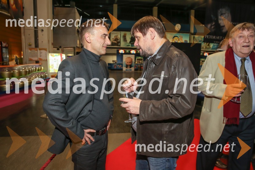  Robert Prebil, igralec;  Igor Šmid, režiserAnina provizija, premiera filma