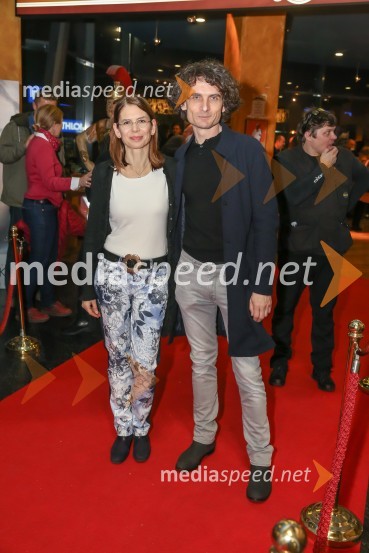  Eva Longyka Marušič, voditeljica;  Jure Longyka, moderatorAnina provizija, premiera filma