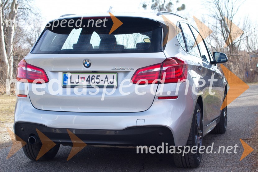 BMW 225xe Active TourerBMW 225xe Active Tourer, mediaspeed test