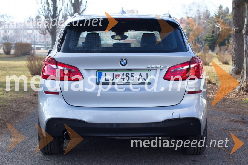 BMW 225xe Active TourerBMW 225xe Active Tourer, mediaspeed test
