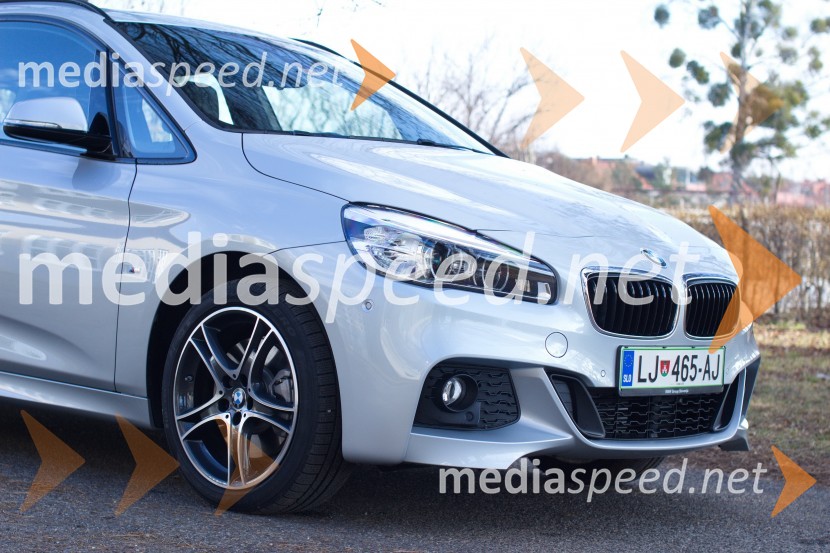 BMW 225xe Active TourerBMW 225xe Active Tourer, mediaspeed test