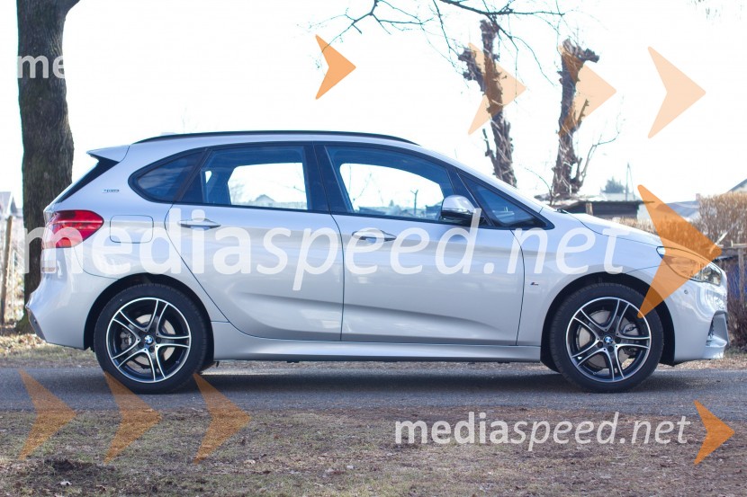 BMW 225xe Active TourerBMW 225xe Active Tourer, mediaspeed test