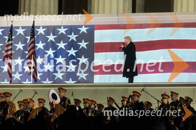  Donald J. Trump, predsednik Združenih držav AmerikePozdravna slovesnost MAGA (Make America Great Again)