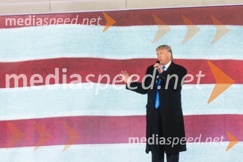 Donald J. Trump, predsednik Združenih držav AmerikePozdravna slovesnost MAGA (Make America Great Again)