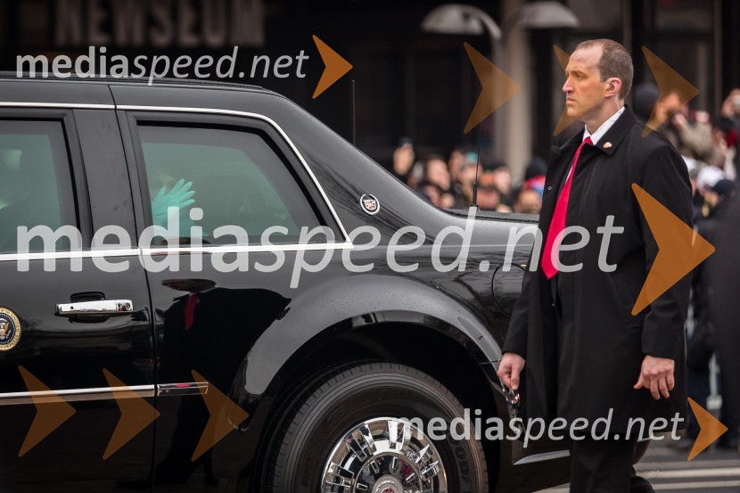  Melania  Trump, prva dama ZDAInavguracijska parada