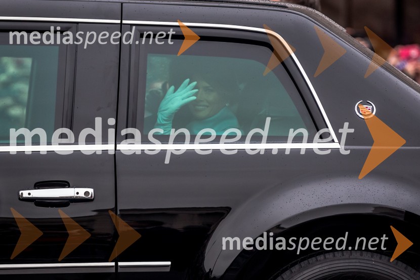  Melania  Trump, prva dama ZDAInavguracijska parada