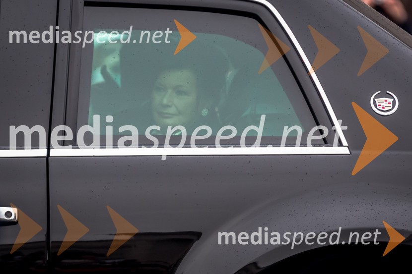  Amalija Knavs, mama Melanie TrumpInavguracijska parada
