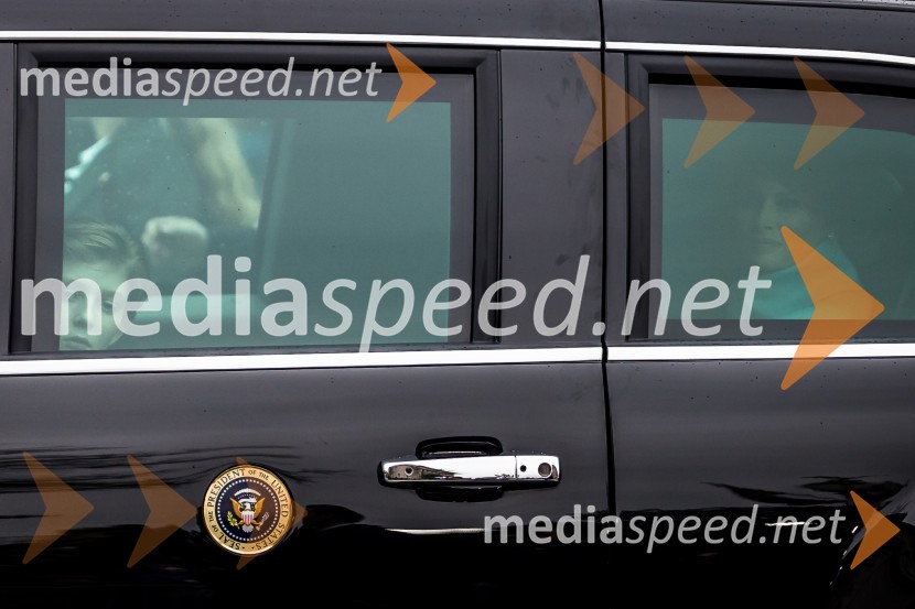  Barron Trump;  Melania  Trump, prva dama ZDAInavguracijska parada