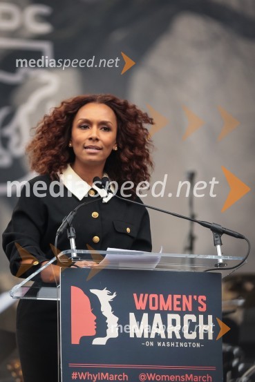  Janet Mock, borka za pravice transspolnih osebProtestni pohod žensk v Washington