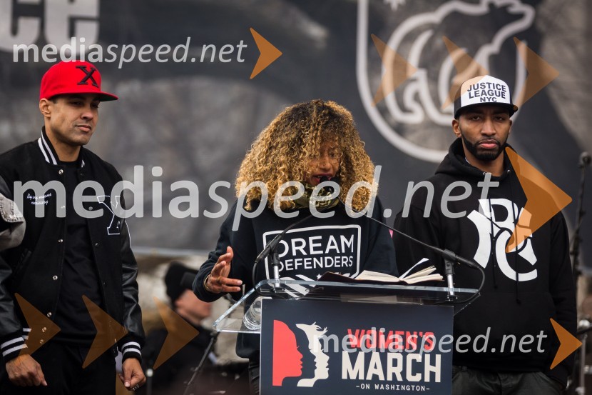  ... ;  Aja Monet, pesnica;  ... Protestni pohod žensk v Washington