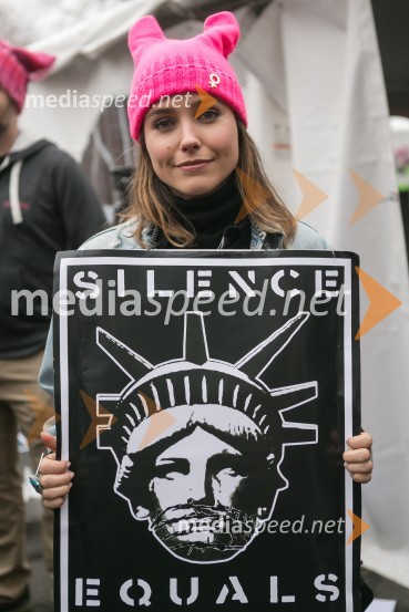  Sophia Bush, igralkaProtestni pohod žensk v Washington