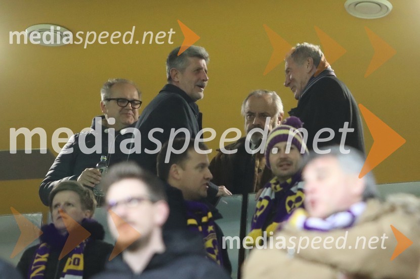 Nogometna tekma Maribor - Olimpija