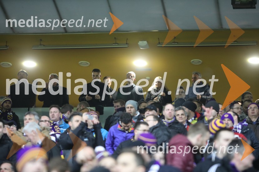 Nogometna tekma Maribor - Olimpija