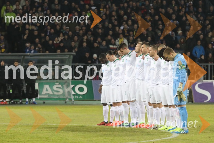 Nogometna tekma Maribor - Olimpija