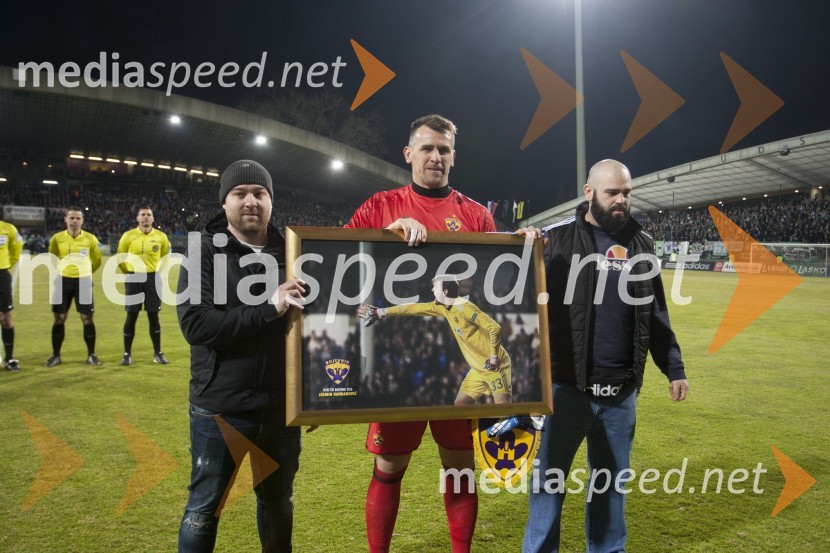 Nogometna tekma Maribor - Olimpija