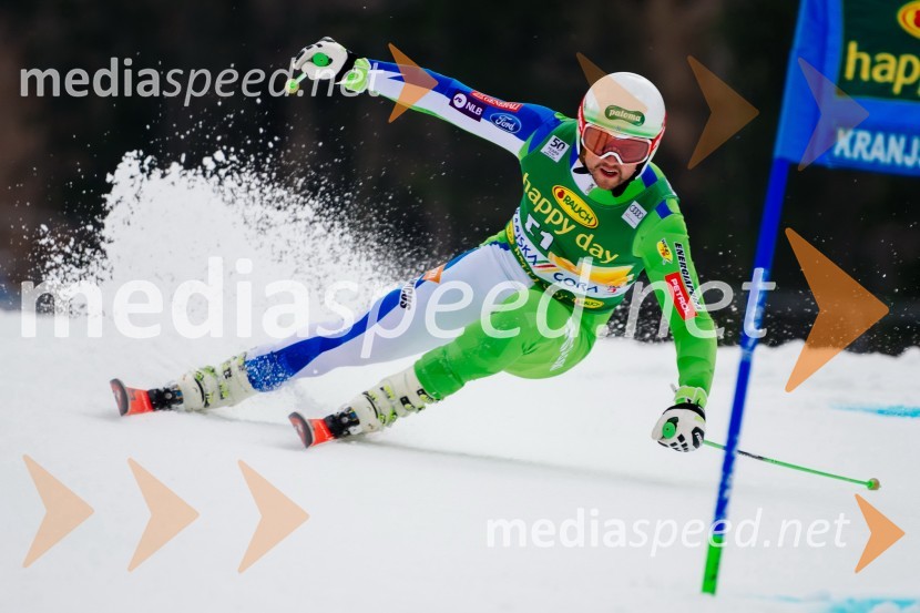  Boštjan Kline, smučarPokal Vitranc 2017, veleslalom