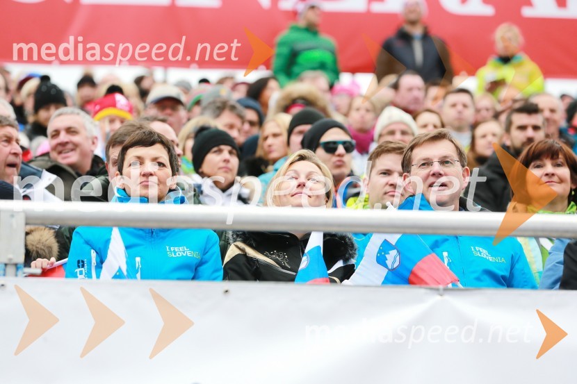 prof. dr. Maja Makovec Brenčič, ministrica za izobraževanje, znanost in šport;  Mojca Stropnik, odvetnica; prof. dr. Miro Cerar, predsednik vlade Republike Slovenije;  Eva Štravs Podlogar, državna sekretarka, ministrstvo za gospodarski razvoj in tehnologijoPokal Vitranc 2017, VIP druženje, sobota