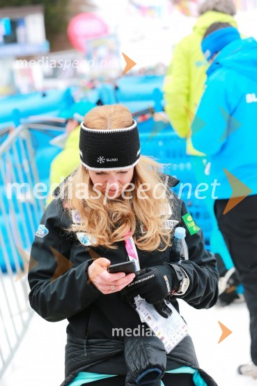  Špela Pretnar, nekdanja smučarka in predstavnica za odnose z javnostmi,Smučarska zveza Slovenije Pokal Vitranc 2017, VIP druženje, sobota