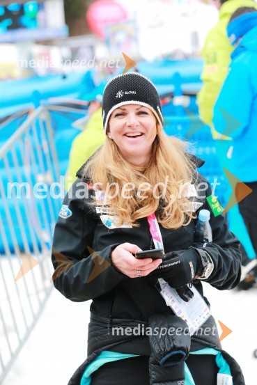  Špela Pretnar, nekdanja smučarka in predstavnica za odnose z javnostmi,Smučarska zveza Slovenije Pokal Vitranc 2017, VIP druženje, sobota