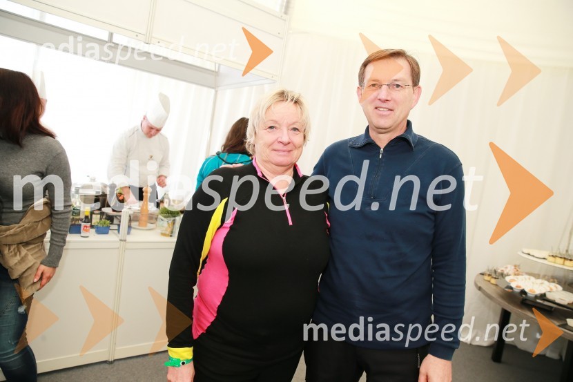  Gertrud Rantzen, predsednica upravnega odbora, Slovensko-nemška gospodarska zbornica; prof. dr. Miro Cerar, predsednik vlade Republike SlovenijePokal Vitranc 2017, VIP druženje, sobota