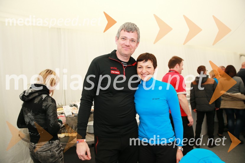 mag. Tomaž  Berločnik, predsednik uprave Petrol d.d.; prof. dr. Maja Makovec Brenčič, ministrica za izobraževanje, znanost in športPokal Vitranc 2017, VIP druženje, sobota