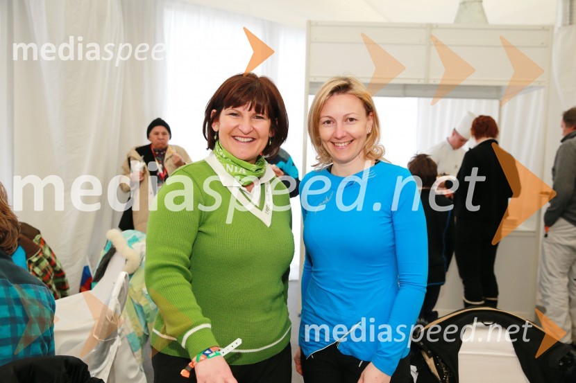  Eva Štravs Podlogar, državna sekretarka, ministrstvo za gospodarski razvoj in tehnologijo;  Mojca Stropnik, odvetnicaPokal Vitranc 2017, VIP druženje, sobota