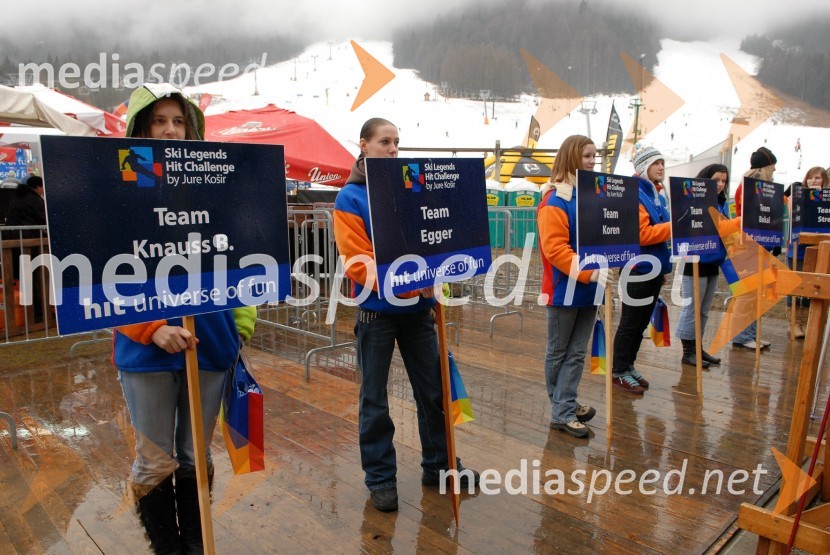 Ski Legends Hit Challenge 2008 - Tekmovanje smučarskih legend z Juretom Koširjem