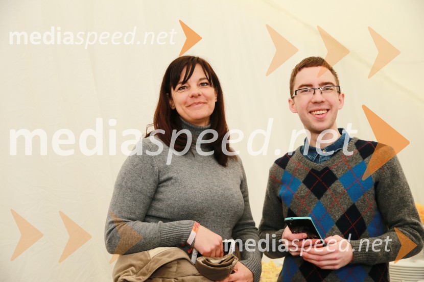  Tina Hrastnik, PR ministrice za šolstvo in šport;  Miha Pongrac, PR kabinet predsednika vlade Republike SlovenijePokal Vitranc 2017, VIP druženje, sobota