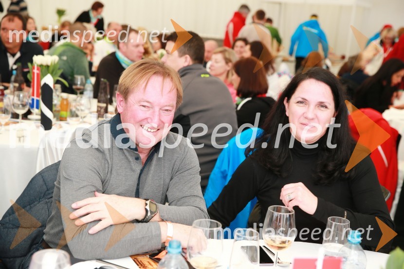  Bojan Križaj, nekdanji smučar;  Špela KrižajPokal Vitranc 2017, VIP druženje, sobota