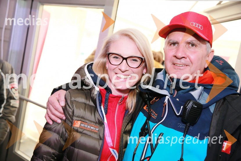 mag. Metka  Bradetić, direktorica Hrvaške turistične skupnosti Marjeta Kljajič;  Srečko Medven, generalni sekretar pokala VitrancPokal Vitranc 2017, VIP druženje, sobota