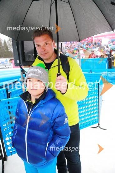  Kait Miklavc;  Andrej Miklavc, nekdanji smučarPokal Vitranc 2017, VIP druženje, sobota