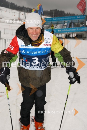 Jure Robič, ekstremni kolesarSki Legends Hit Challenge 2008 - Tekmovanje smučarskih legend z Juretom Koširjem