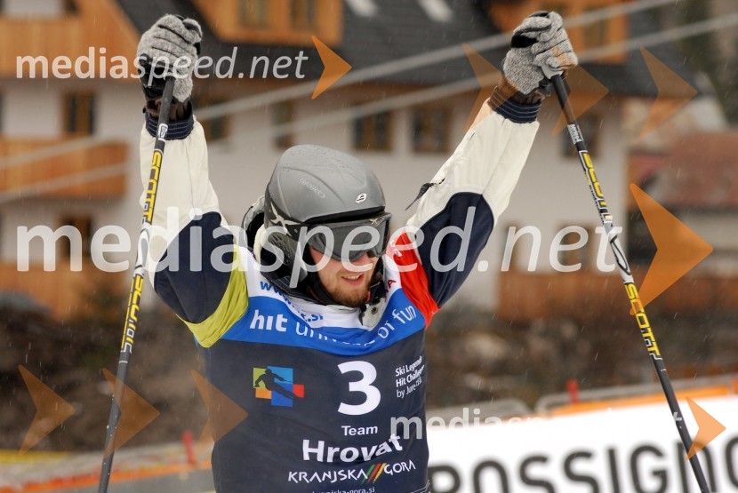 Tomi Meglič, pevec skupine SiddarthaSki Legends Hit Challenge 2008 - Tekmovanje smučarskih legend z Juretom Koširjem