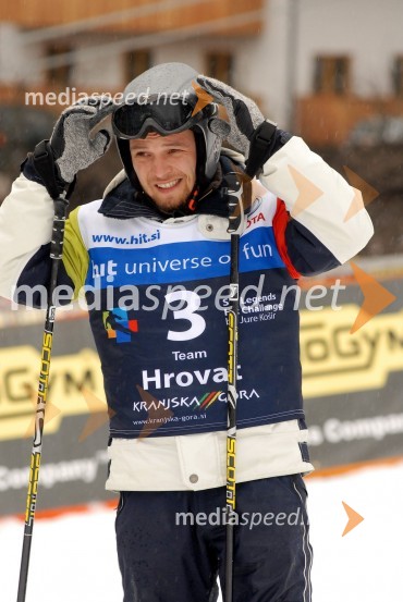 Tomi Meglič, pevec skupine SiddarthaSki Legends Hit Challenge 2008 - Tekmovanje smučarskih legend z Juretom Koširjem