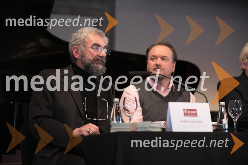  Romeo Drucker;  Patrik Greblo, dirigentFestival Ljubljana, 32. Slovenski glasbeni dnevi, predstavitev programa