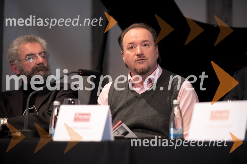  Romeo Drucker;  Patrik Greblo, dirigentFestival Ljubljana, 32. Slovenski glasbeni dnevi, predstavitev programa