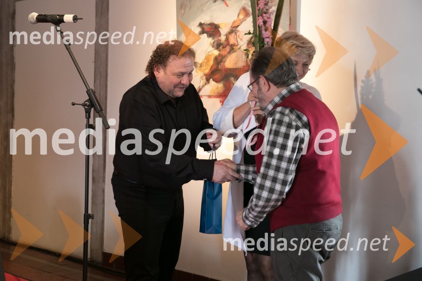  Darko  Brlek, direktor, Festival Ljubljana;  Marko  Kravos, pisateljFestival Ljubljana, 32. Slovenski glasbeni dnevi, predstavitev programa