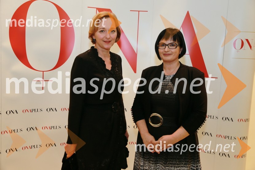 dr. Barbara Jaki, direktorica Narodne galerije;  Nataša  Luša, prokuristka, Delo d.o.o.Ona 365 je Ana Roš