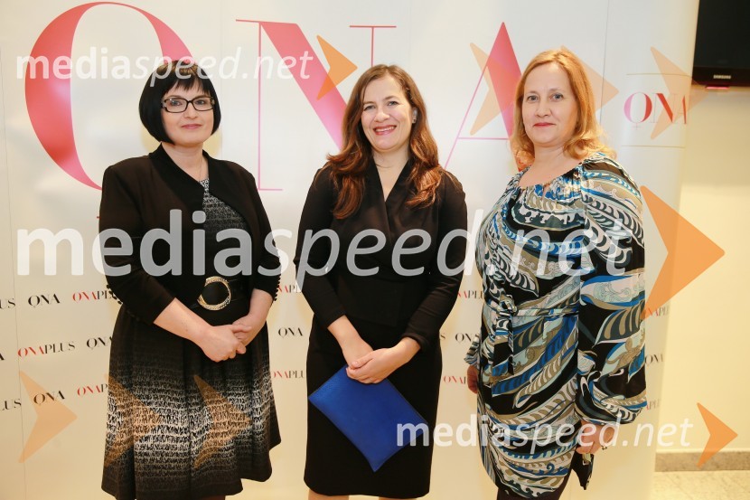  Nataša  Luša, prokuristka, Delo d.o.o.;  Anuška Delić, novinarka; mag. Irma Gubanec, direktorica, Delo, d.o.o.Ona 365 je Ana Roš