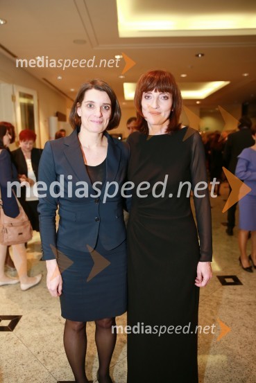 dr. Simona Kustec Lipicer, vodja poslanske skupine SMC;  Sabina Obolnar, odgovorna urednica One in OnaplusOna 365 je Ana Roš