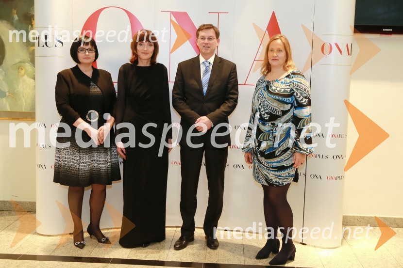  Nataša  Luša, prokuristka, Delo d.o.o.;  Sabina Obolnar, odgovorna urednica One in Onaplus; prof. dr. Miro Cerar, predsednik vlade Republike Slovenije; mag. Irma Gubanec, direktorica, Delo, d.o.o.Ona 365 je Ana Roš