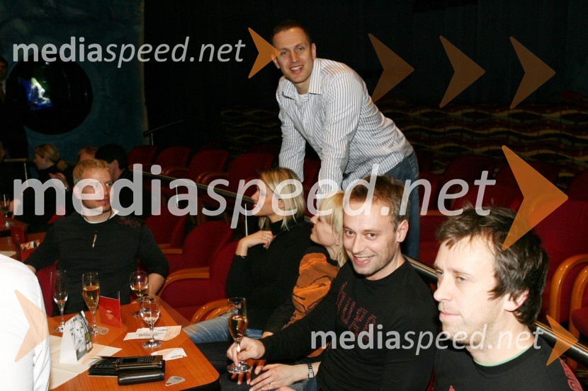 Jure Košir, nekdanji smučar in organizator tekmovanja z gostiSki Legends Hit Challenge 2008 - Tekmovanje smučarskih legend z Juretom Koširjem, žrebanje ekip