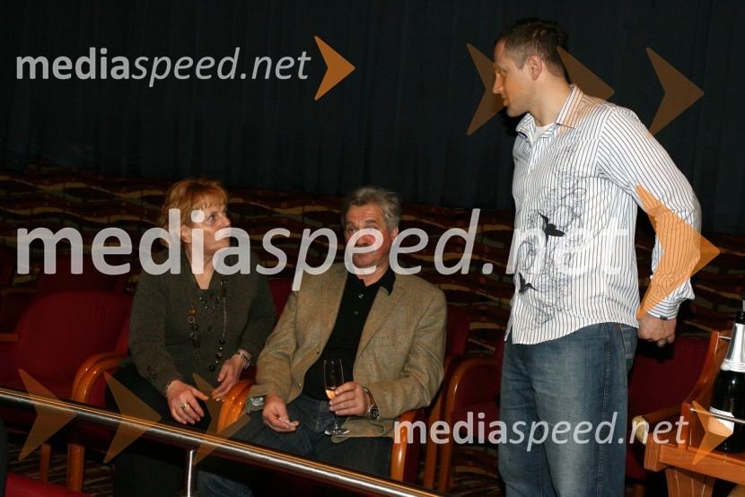 Jure Košir, nekdanji smučar in organizator tekmovanja s staršiSki Legends Hit Challenge 2008 - Tekmovanje smučarskih legend z Juretom Koširjem, žrebanje ekip