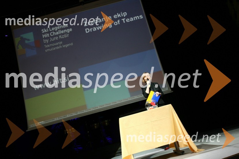 Marjana Remiaš, Hit d.d. - žrebanje ekipSki Legends Hit Challenge 2008 - Tekmovanje smučarskih legend z Juretom Koširjem, žrebanje ekip