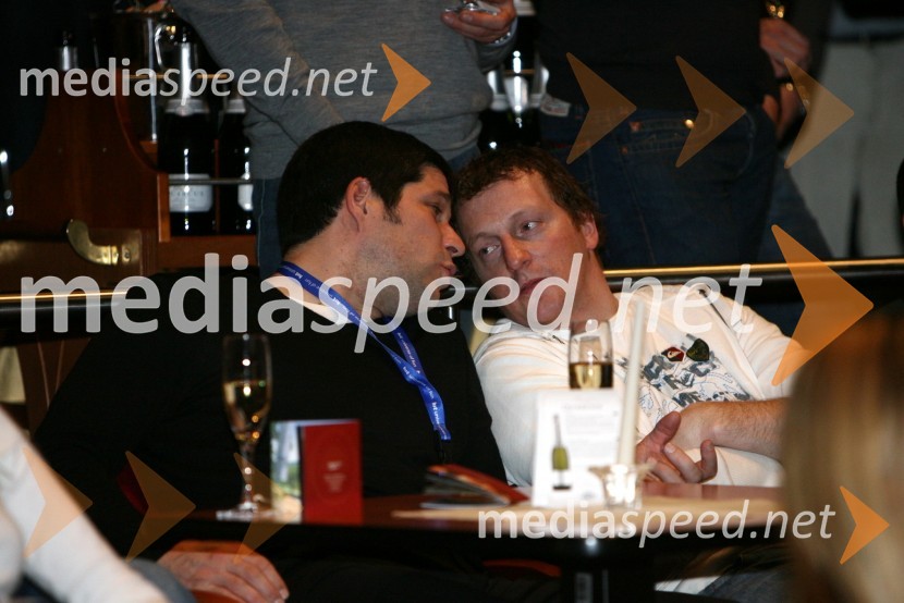 ... in Drago Grubelnik, nekdanji smučarSki Legends Hit Challenge 2008 - Tekmovanje smučarskih legend z Juretom Koširjem, žrebanje ekip