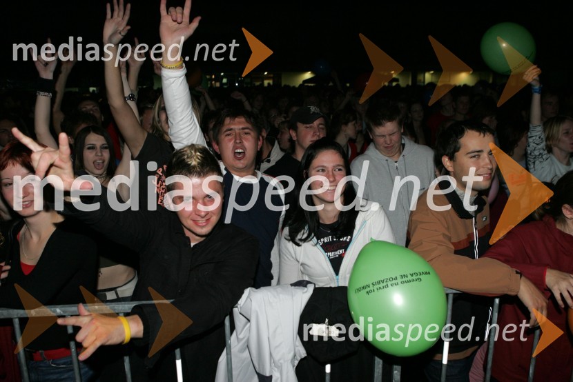 Dobro razpoloženi gledalciKoncert Gremo na prvi rok, UŠC Leona Štuklja