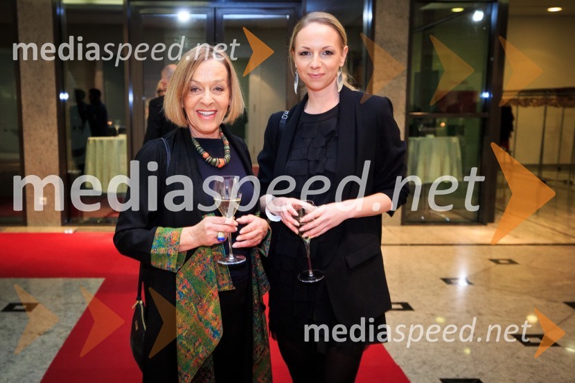  Milena  Zupančič, igralka;  Maša JovanovićDejan Zavec Boxing Gala