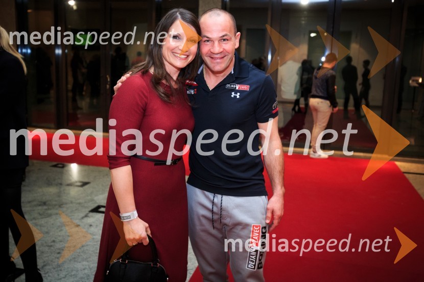  Nataša Zavec;  Dejan Zavec, nekdanji boksarDejan Zavec Boxing Gala